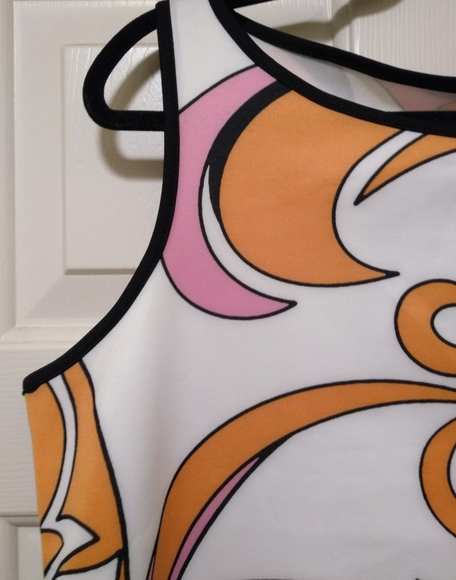 NWT Retro Glamour Faux Feather Top | Size 14/16 - Picture 4 of 16